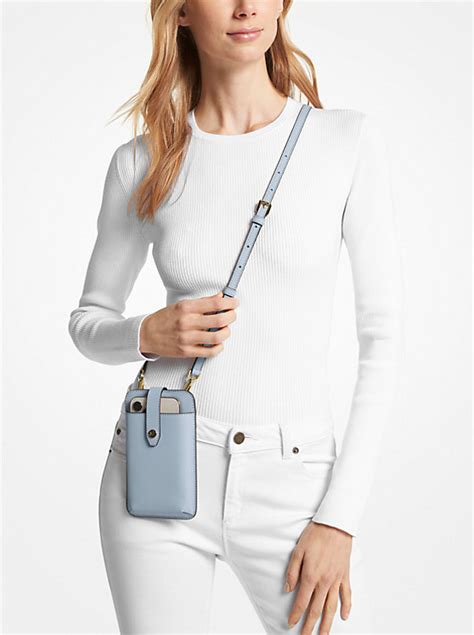 michael kors saffiano medium crossbody|Michael Kors saffiano handbag.